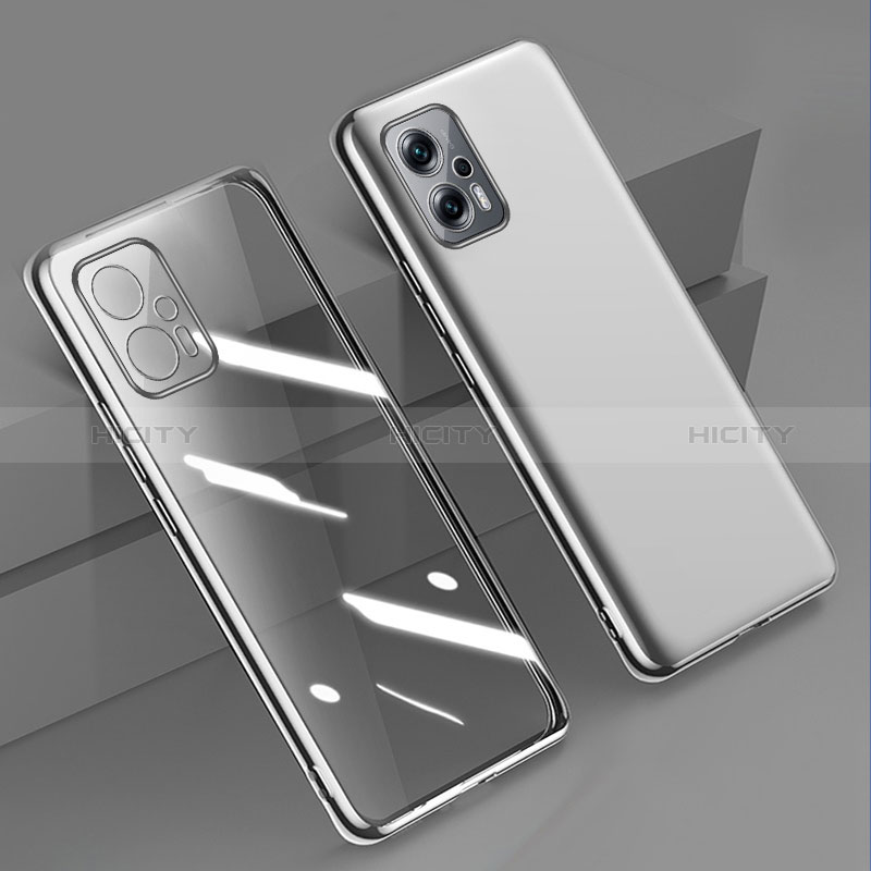 Silikon Schutzhülle Ultra Dünn Flexible Tasche Durchsichtig Transparent H01 für Xiaomi Poco X4 GT 5G groß