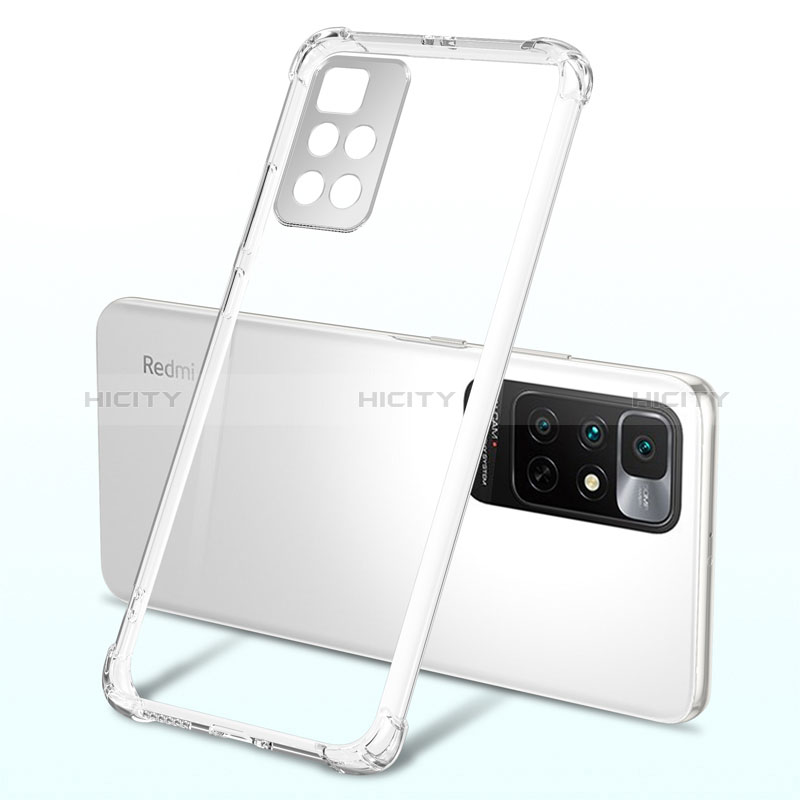 Silikon Schutzhülle Ultra Dünn Flexible Tasche Durchsichtig Transparent H01 für Xiaomi Redmi 10 4G