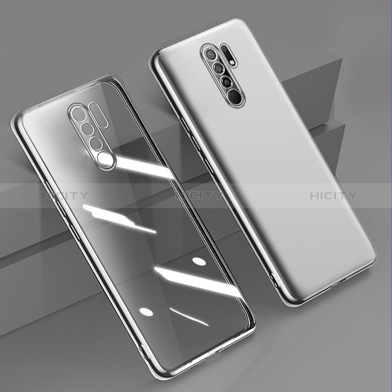 Silikon Schutzhülle Ultra Dünn Flexible Tasche Durchsichtig Transparent H01 für Xiaomi Redmi 9 Prime India