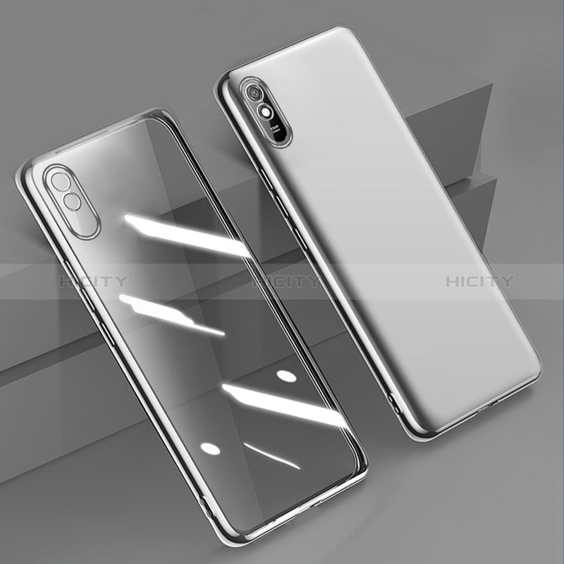 Silikon Schutzhülle Ultra Dünn Flexible Tasche Durchsichtig Transparent H01 für Xiaomi Redmi 9A