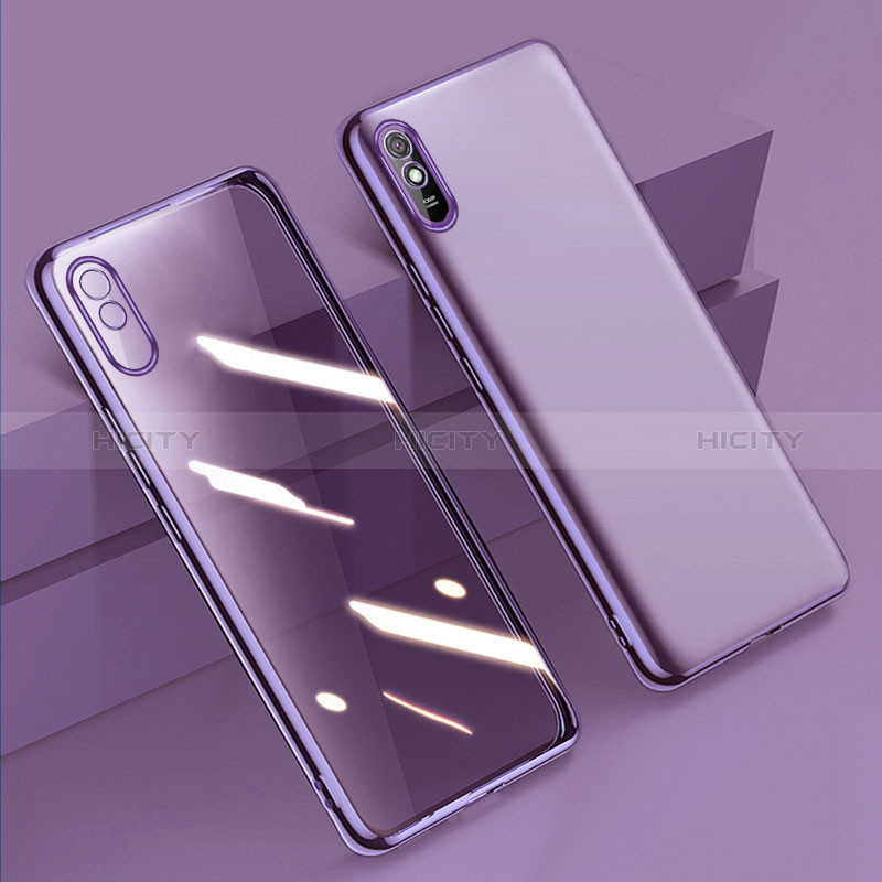 Silikon Schutzhülle Ultra Dünn Flexible Tasche Durchsichtig Transparent H01 für Xiaomi Redmi 9AT