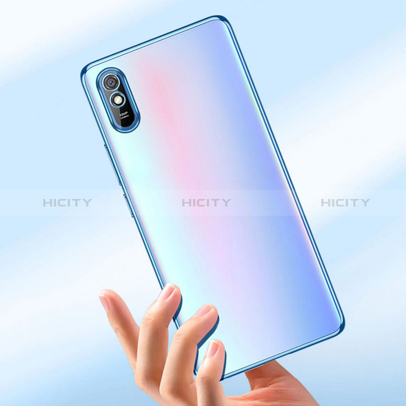 Silikon Schutzhülle Ultra Dünn Flexible Tasche Durchsichtig Transparent H01 für Xiaomi Redmi 9AT