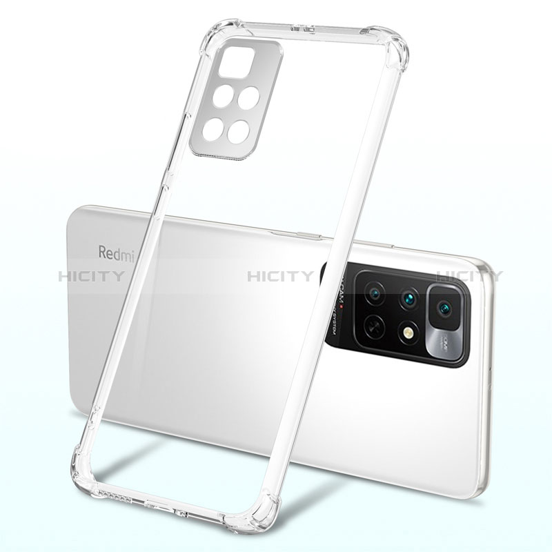 Silikon Schutzhülle Ultra Dünn Flexible Tasche Durchsichtig Transparent H01 für Xiaomi Redmi Note 11 4G (2021)