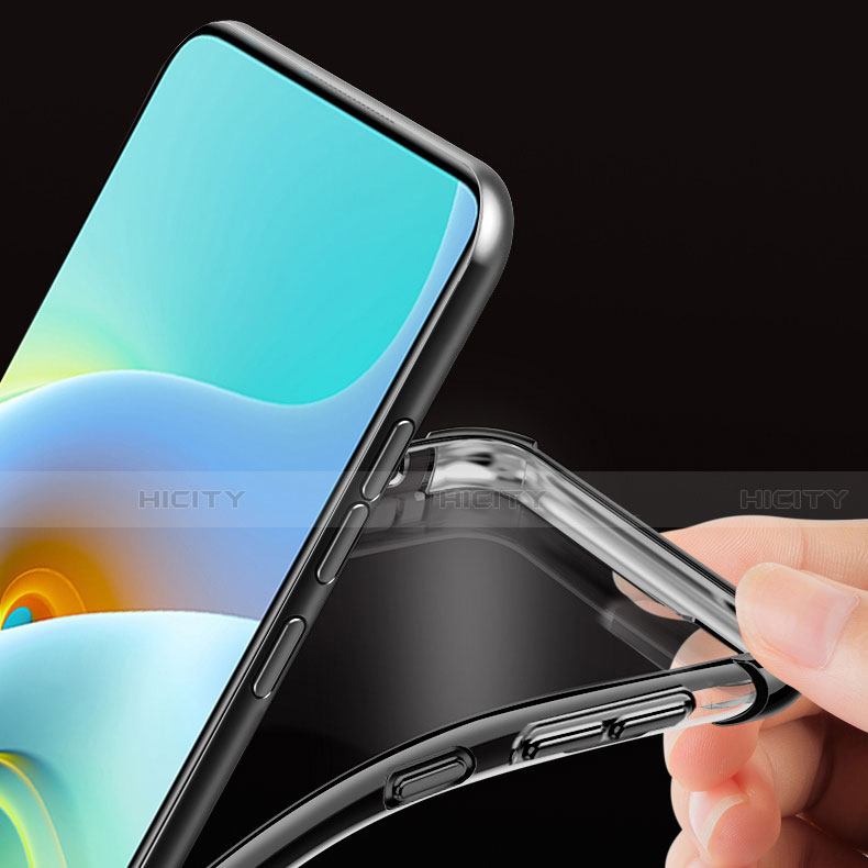 Silikon Schutzhülle Ultra Dünn Flexible Tasche Durchsichtig Transparent H02 für Huawei Enjoy 20 Plus 5G