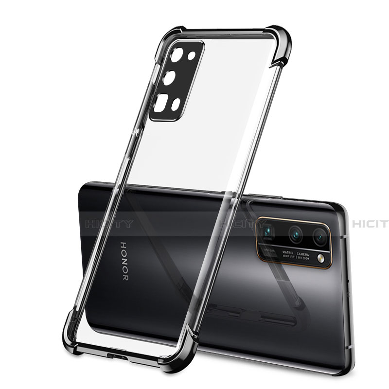 Silikon Schutzhülle Ultra Dünn Flexible Tasche Durchsichtig Transparent H02 für Huawei Honor 30 Pro+ Plus groß