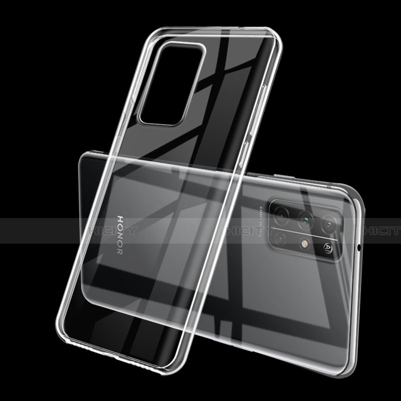 Silikon Schutzhülle Ultra Dünn Flexible Tasche Durchsichtig Transparent H02 für Huawei Honor 30S Klar