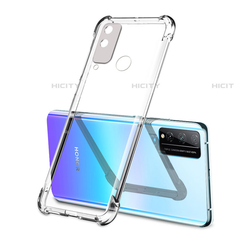 Silikon Schutzhülle Ultra Dünn Flexible Tasche Durchsichtig Transparent H02 für Huawei Honor Play4T Klar Plus