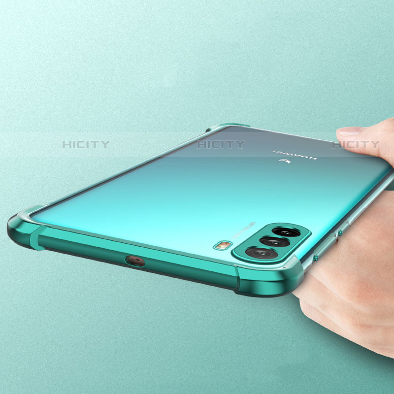 Silikon Schutzhülle Ultra Dünn Flexible Tasche Durchsichtig Transparent H02 für Huawei Mate 40 Lite 5G groß