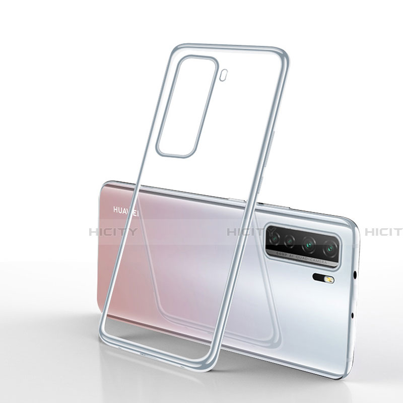 Silikon Schutzhülle Ultra Dünn Flexible Tasche Durchsichtig Transparent H02 für Huawei Nova 7 SE 5G