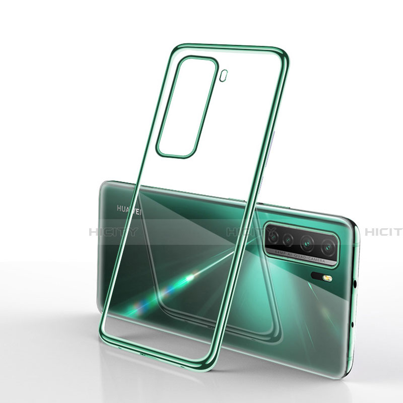 Silikon Schutzhülle Ultra Dünn Flexible Tasche Durchsichtig Transparent H02 für Huawei Nova 7 SE 5G