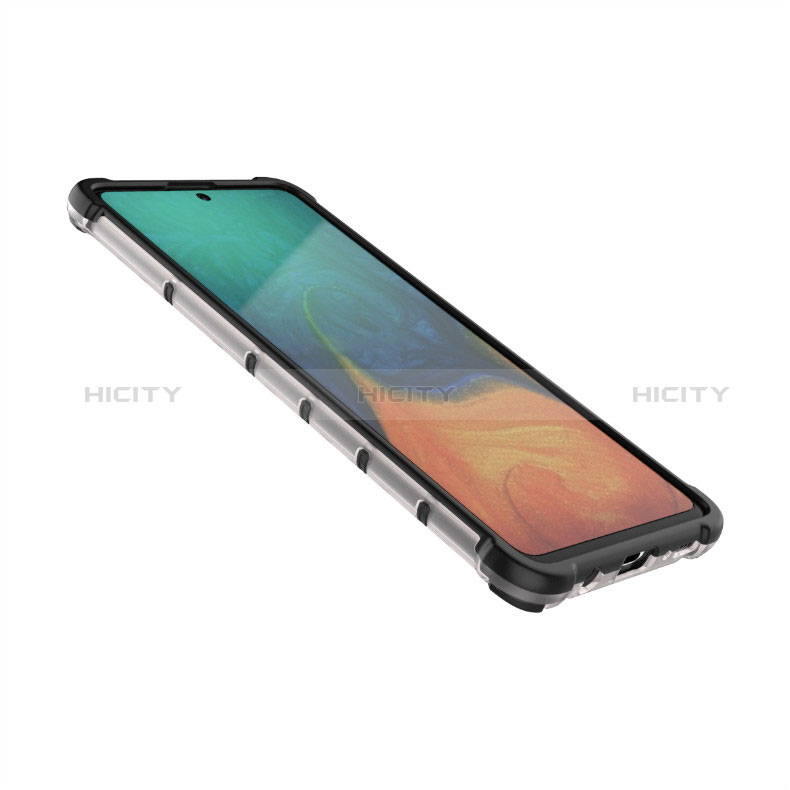 Silikon Schutzhülle Ultra Dünn Flexible Tasche Durchsichtig Transparent H02 für Samsung Galaxy A71 4G A715