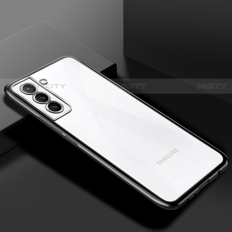 Silikon Schutzhülle Ultra Dünn Flexible Tasche Durchsichtig Transparent H02 für Samsung Galaxy S22 Plus 5G