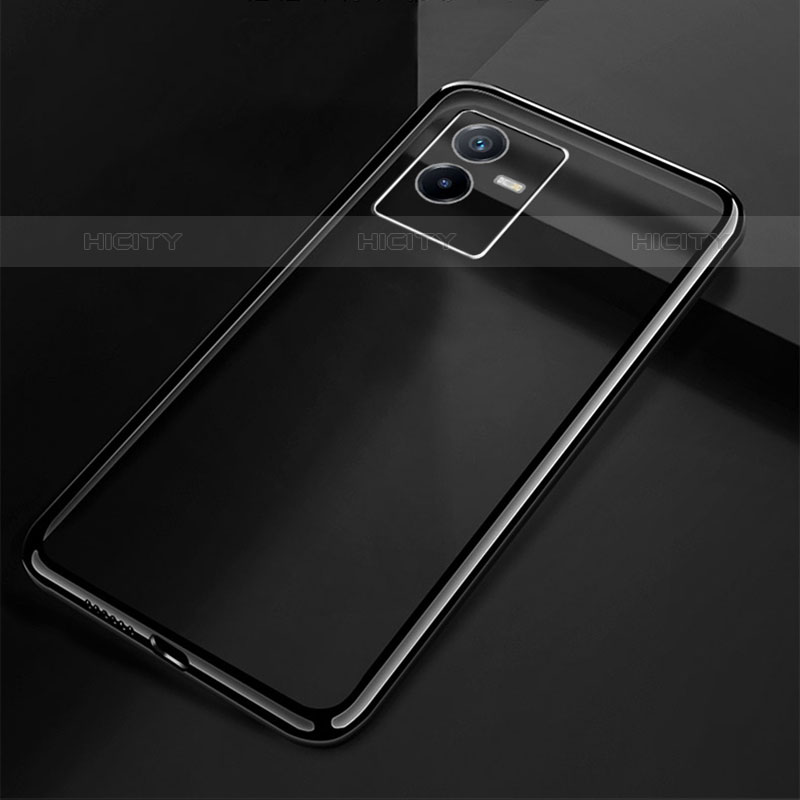 Silikon Schutzhülle Ultra Dünn Flexible Tasche Durchsichtig Transparent H02 für Vivo iQOO Z6x