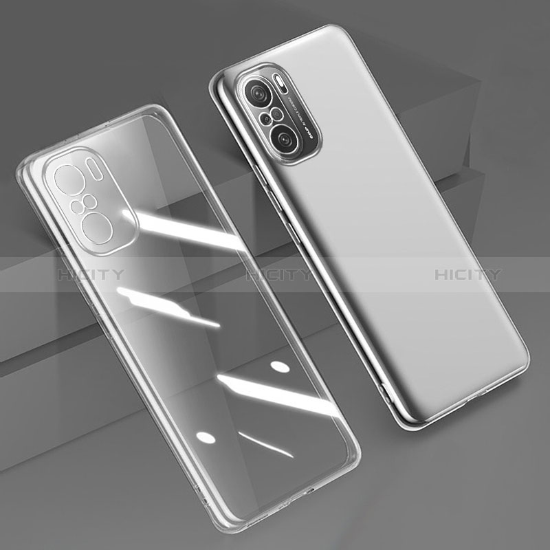 Silikon Schutzhülle Ultra Dünn Flexible Tasche Durchsichtig Transparent H02 für Xiaomi Mi 11i 5G groß