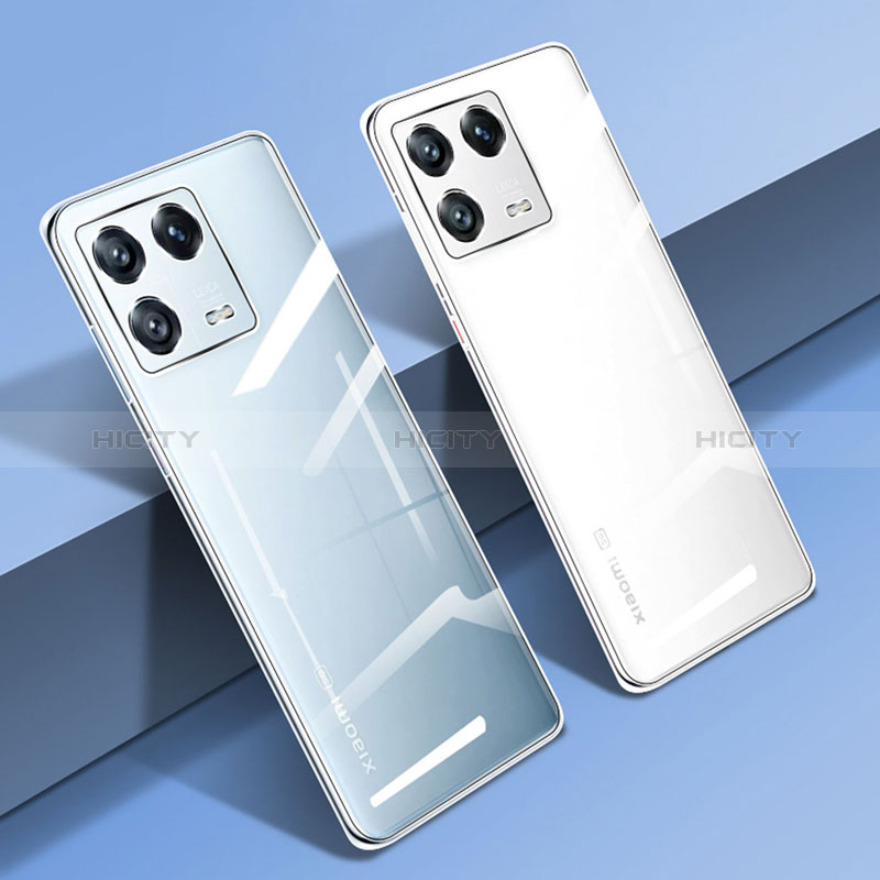Silikon Schutzhülle Ultra Dünn Flexible Tasche Durchsichtig Transparent H02 für Xiaomi Mi 13 5G