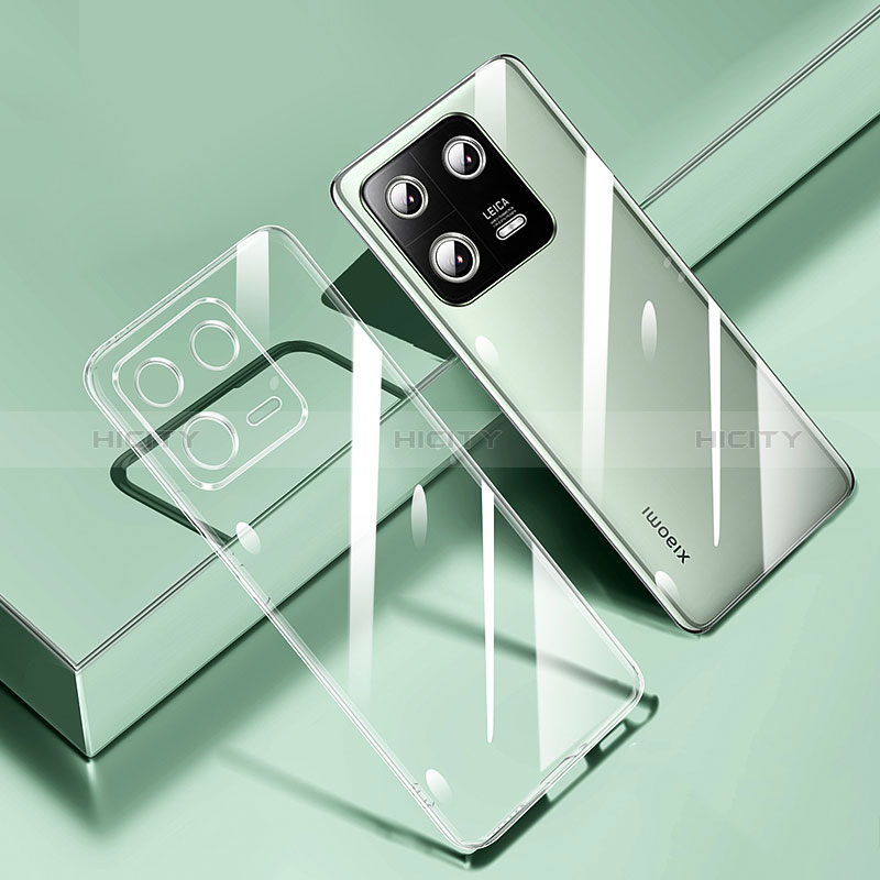 Silikon Schutzhülle Ultra Dünn Flexible Tasche Durchsichtig Transparent H02 für Xiaomi Mi 13 5G Klar
