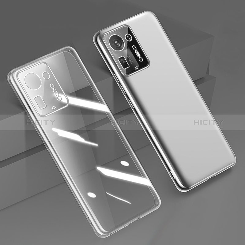 Silikon Schutzhülle Ultra Dünn Flexible Tasche Durchsichtig Transparent H02 für Xiaomi Mi Mix 4 5G groß