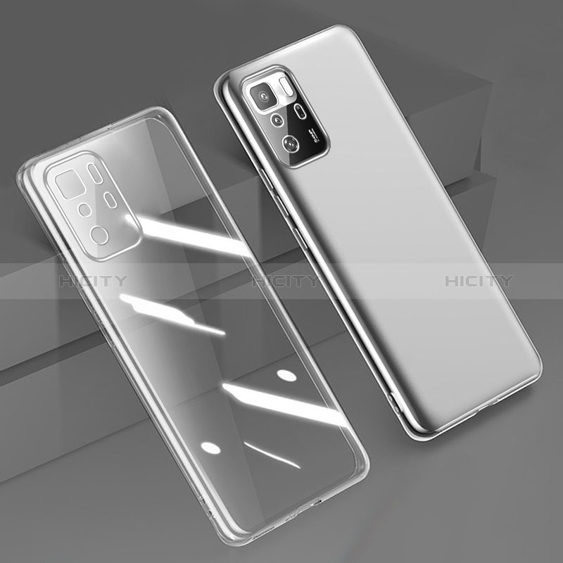 Silikon Schutzhülle Ultra Dünn Flexible Tasche Durchsichtig Transparent H02 für Xiaomi Poco X3 GT 5G groß