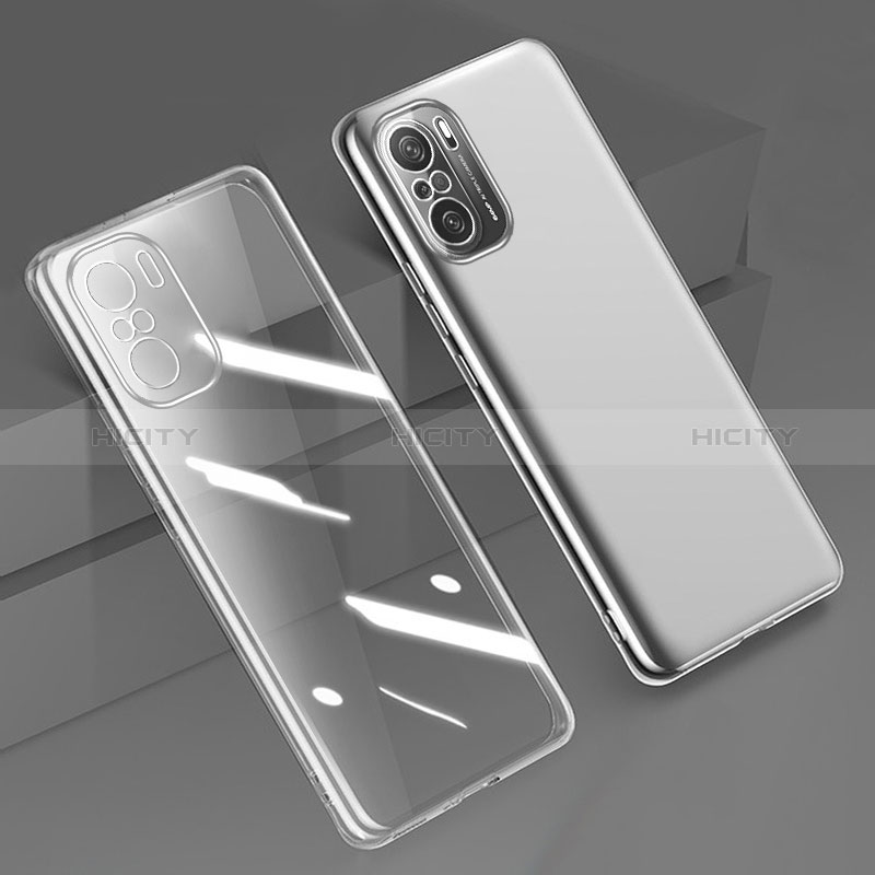 Silikon Schutzhülle Ultra Dünn Flexible Tasche Durchsichtig Transparent H02 für Xiaomi Redmi K40 Pro 5G