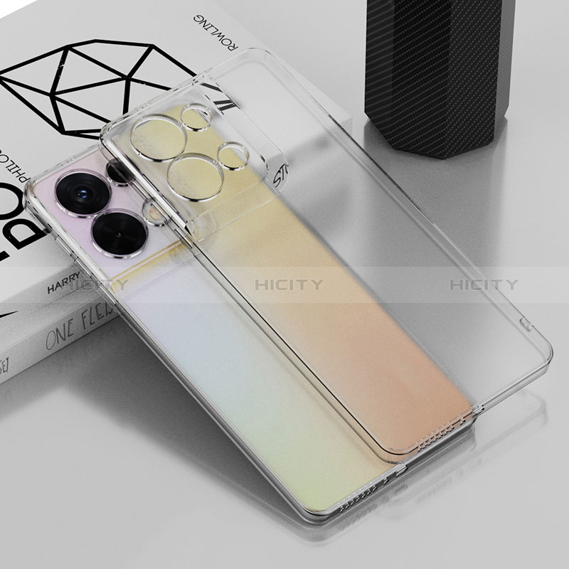 Silikon Schutzhülle Ultra Dünn Flexible Tasche Durchsichtig Transparent H02 für Xiaomi Redmi Note 13 5G groß