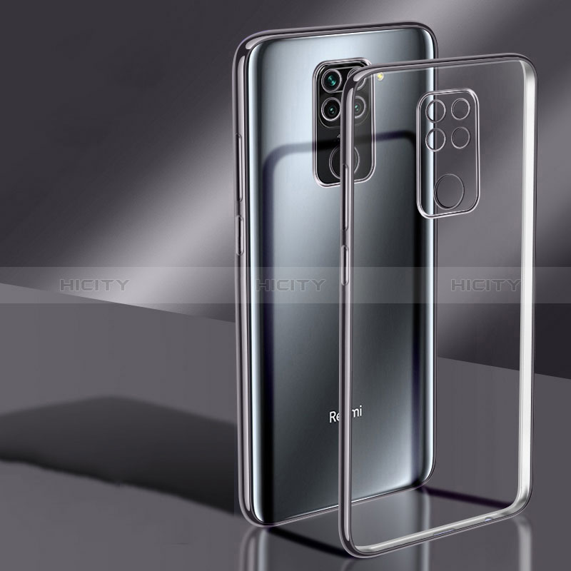 Silikon Schutzhülle Ultra Dünn Flexible Tasche Durchsichtig Transparent H02 für Xiaomi Redmi Note 9 groß