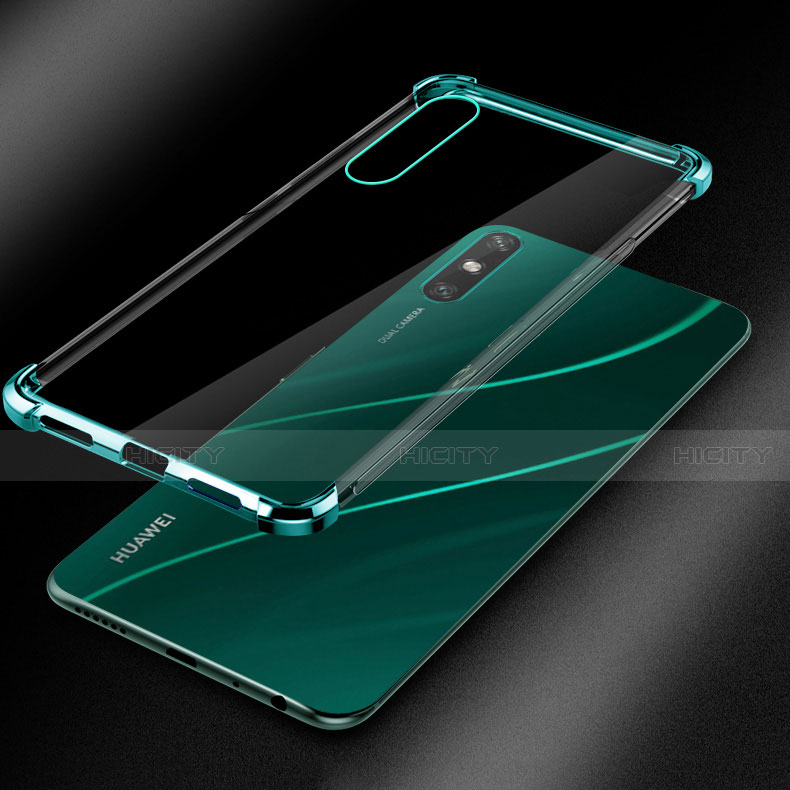 Silikon Schutzhülle Ultra Dünn Flexible Tasche Durchsichtig Transparent H03 für Huawei Enjoy 10e