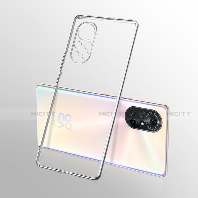 Silikon Schutzhülle Ultra Dünn Flexible Tasche Durchsichtig Transparent H03 für Huawei Nova 8 5G groß