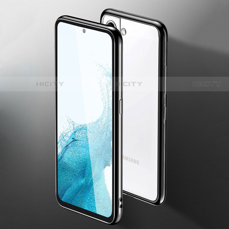 Silikon Schutzhülle Ultra Dünn Flexible Tasche Durchsichtig Transparent H03 für Samsung Galaxy S22 5G