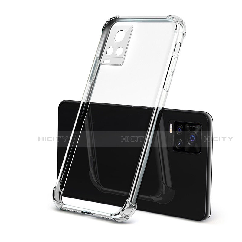 Silikon Schutzhülle Ultra Dünn Flexible Tasche Durchsichtig Transparent H03 für Vivo V20 Pro 5G