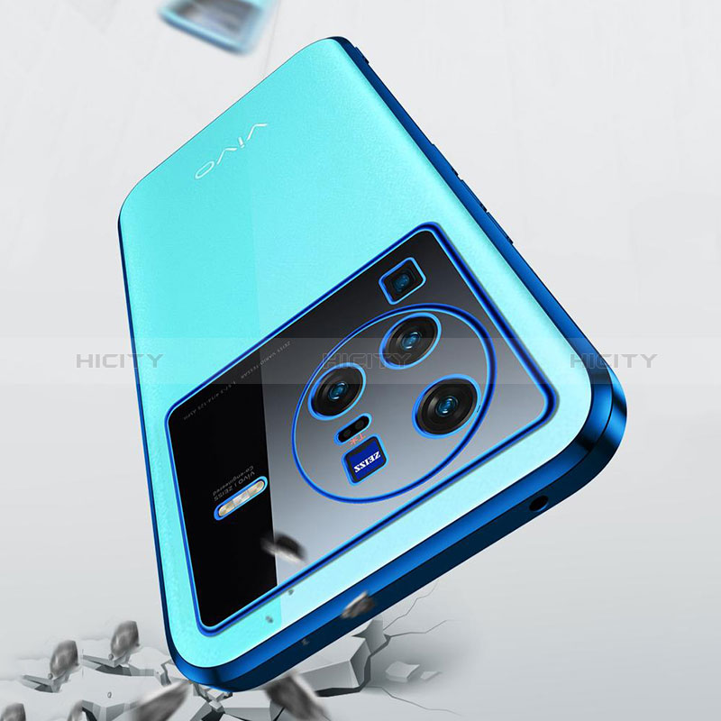 Silikon Schutzhülle Ultra Dünn Flexible Tasche Durchsichtig Transparent H03 für Vivo X80 Pro 5G