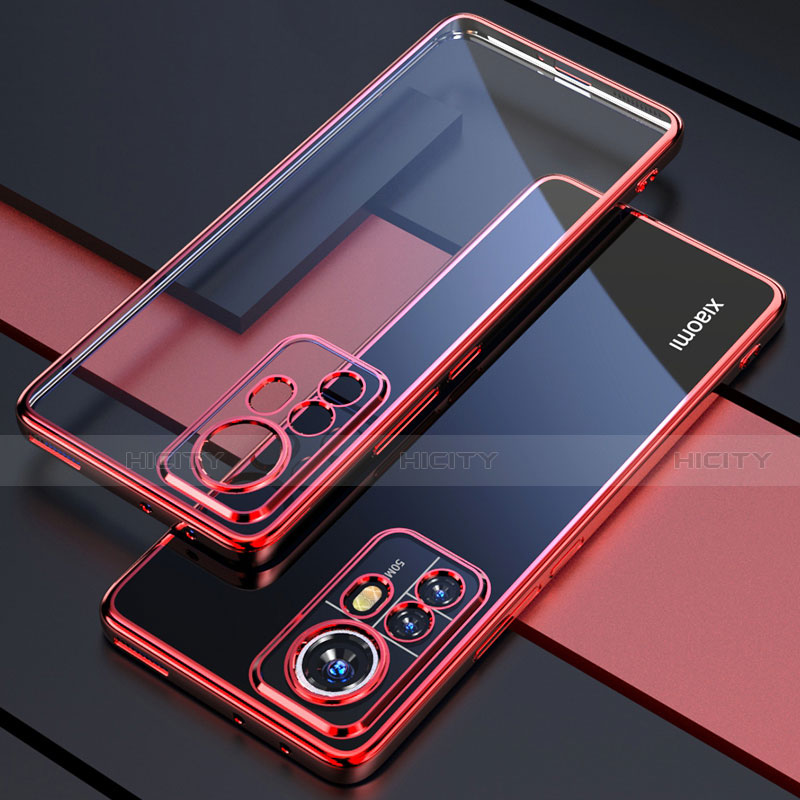 Silikon Schutzhülle Ultra Dünn Flexible Tasche Durchsichtig Transparent H03 für Xiaomi Mi 12 5G