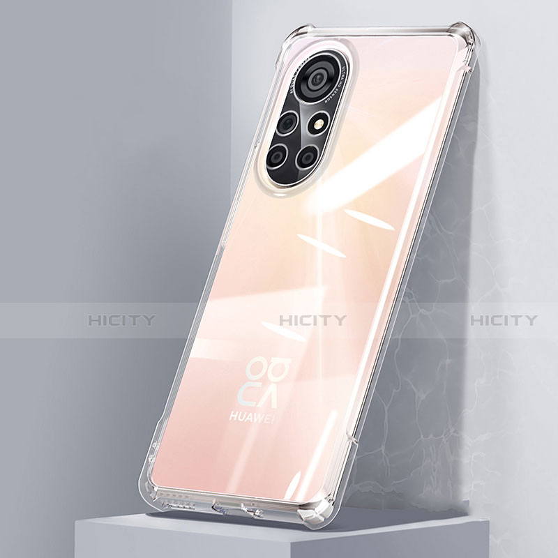 Silikon Schutzhülle Ultra Dünn Flexible Tasche Durchsichtig Transparent H04 für Huawei Nova 8 5G