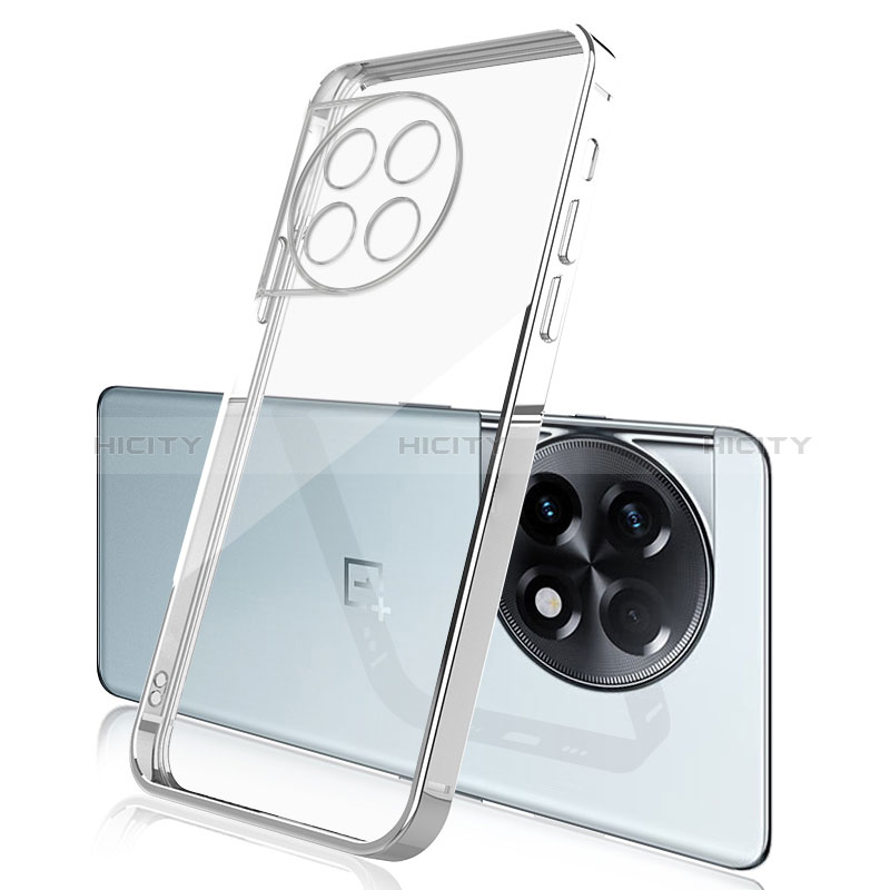 Silikon Schutzhülle Ultra Dünn Flexible Tasche Durchsichtig Transparent H04 für OnePlus Ace 2 5G groß