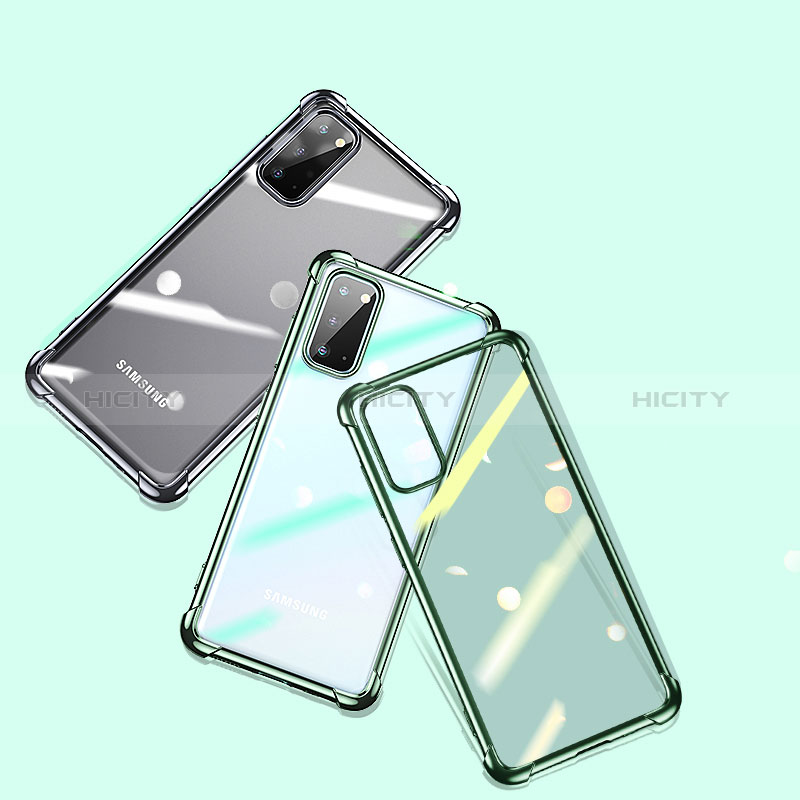 Silikon Schutzhülle Ultra Dünn Flexible Tasche Durchsichtig Transparent H04 für Samsung Galaxy S20 5G