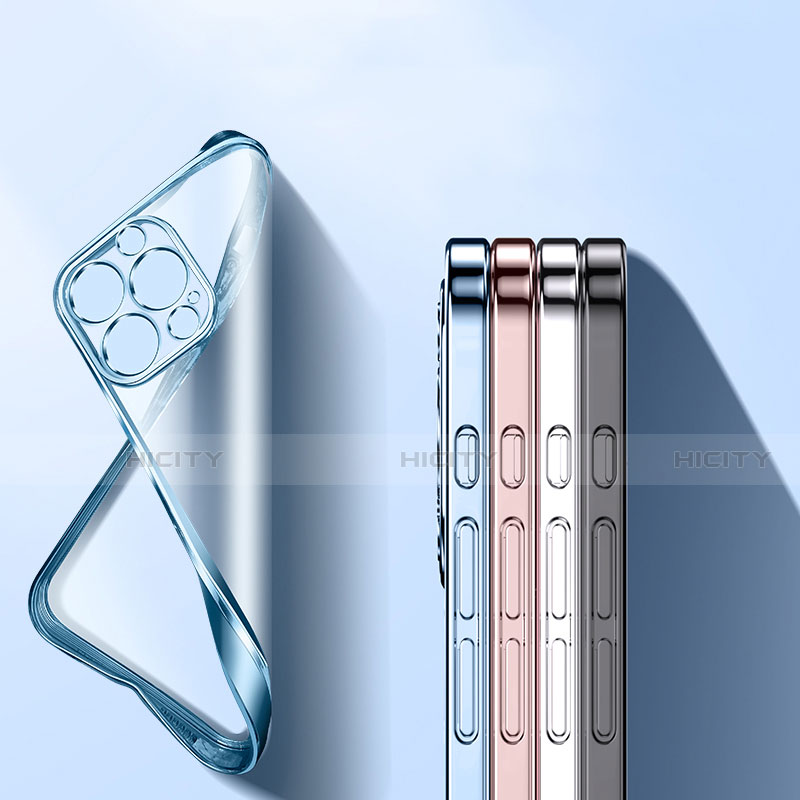 Silikon Schutzhülle Ultra Dünn Flexible Tasche Durchsichtig Transparent H05 für Apple iPhone 13 Mini