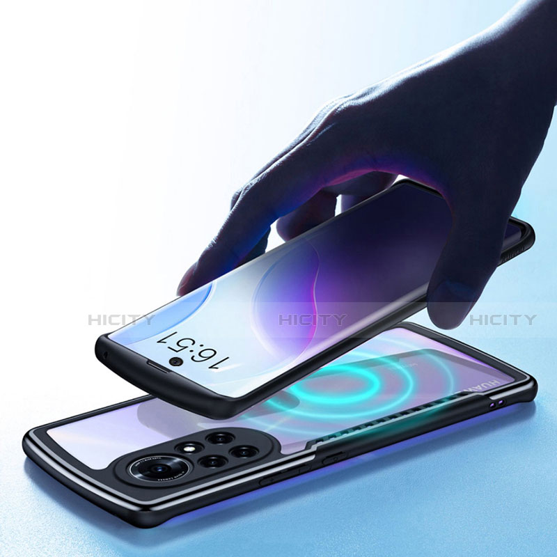 Silikon Schutzhülle Ultra Dünn Flexible Tasche Durchsichtig Transparent H05 für Huawei Nova 8 5G groß