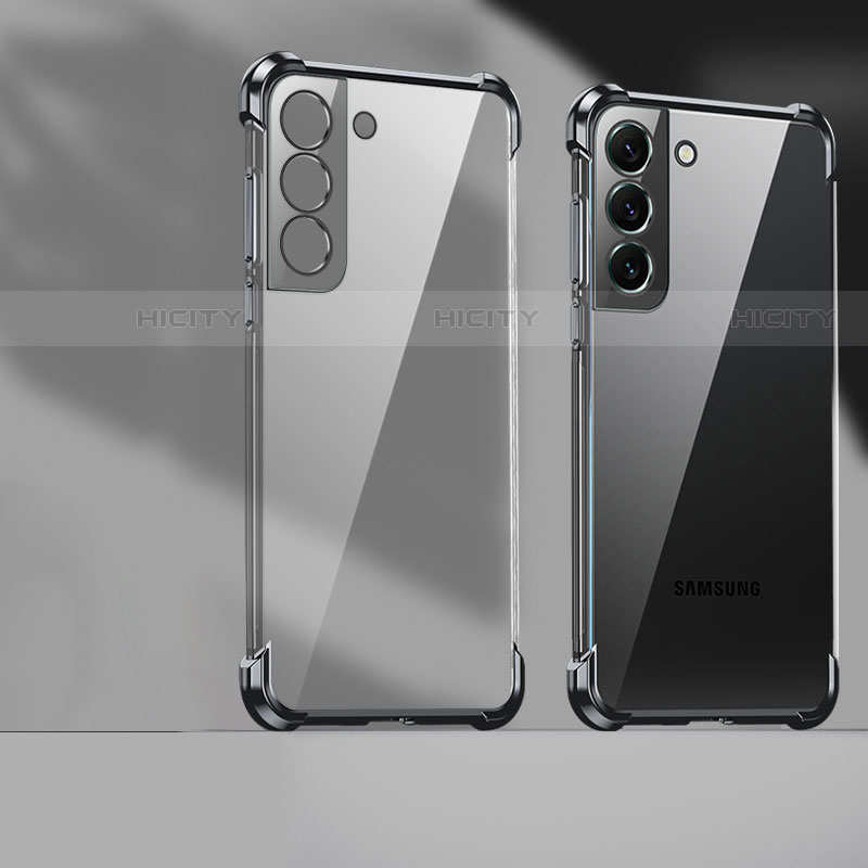Silikon Schutzhülle Ultra Dünn Flexible Tasche Durchsichtig Transparent H05 für Samsung Galaxy S21 FE 5G groß