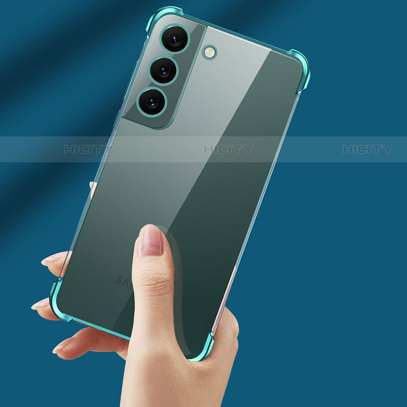 Silikon Schutzhülle Ultra Dünn Flexible Tasche Durchsichtig Transparent H05 für Samsung Galaxy S21 FE 5G