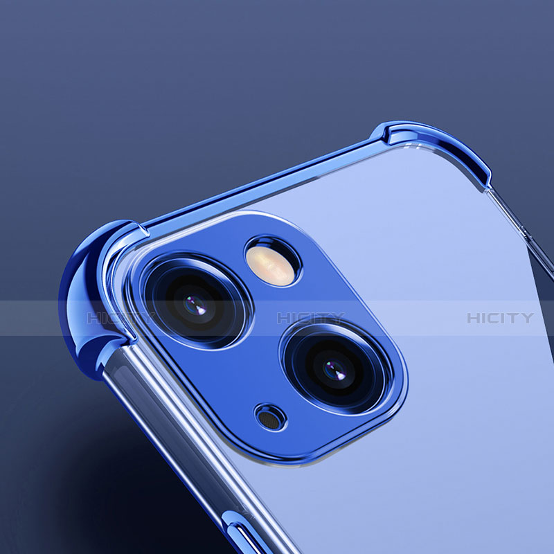 Silikon Schutzhülle Ultra Dünn Flexible Tasche Durchsichtig Transparent H06 für Apple iPhone 13