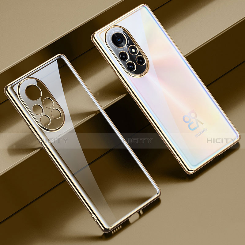 Silikon Schutzhülle Ultra Dünn Flexible Tasche Durchsichtig Transparent H06 für Huawei Nova 8 Pro 5G Grün Plus