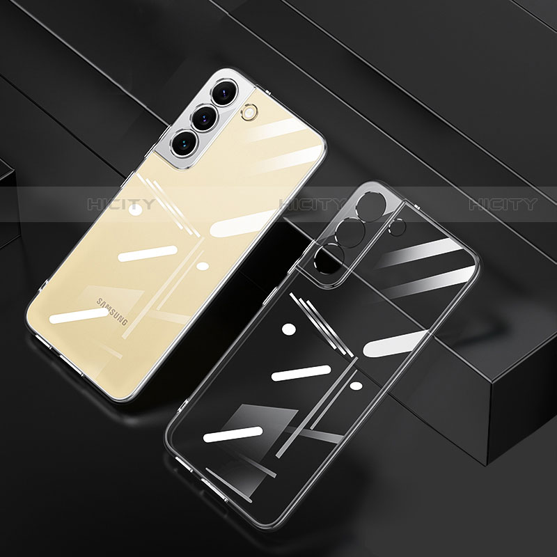Silikon Schutzhülle Ultra Dünn Flexible Tasche Durchsichtig Transparent H06 für Samsung Galaxy S21 5G