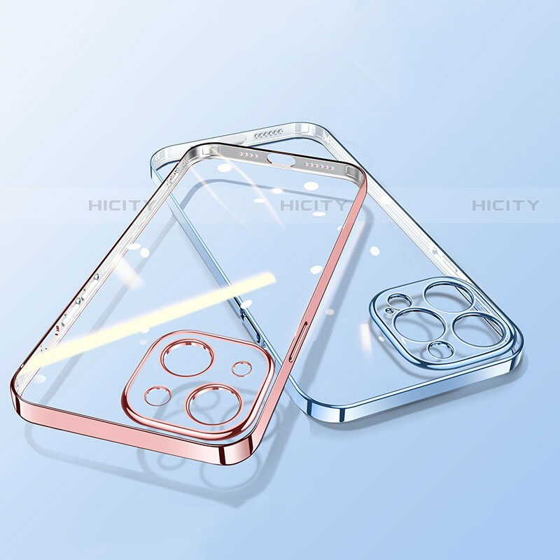 Silikon Schutzhülle Ultra Dünn Flexible Tasche Durchsichtig Transparent H12 für Apple iPhone 13 Pro