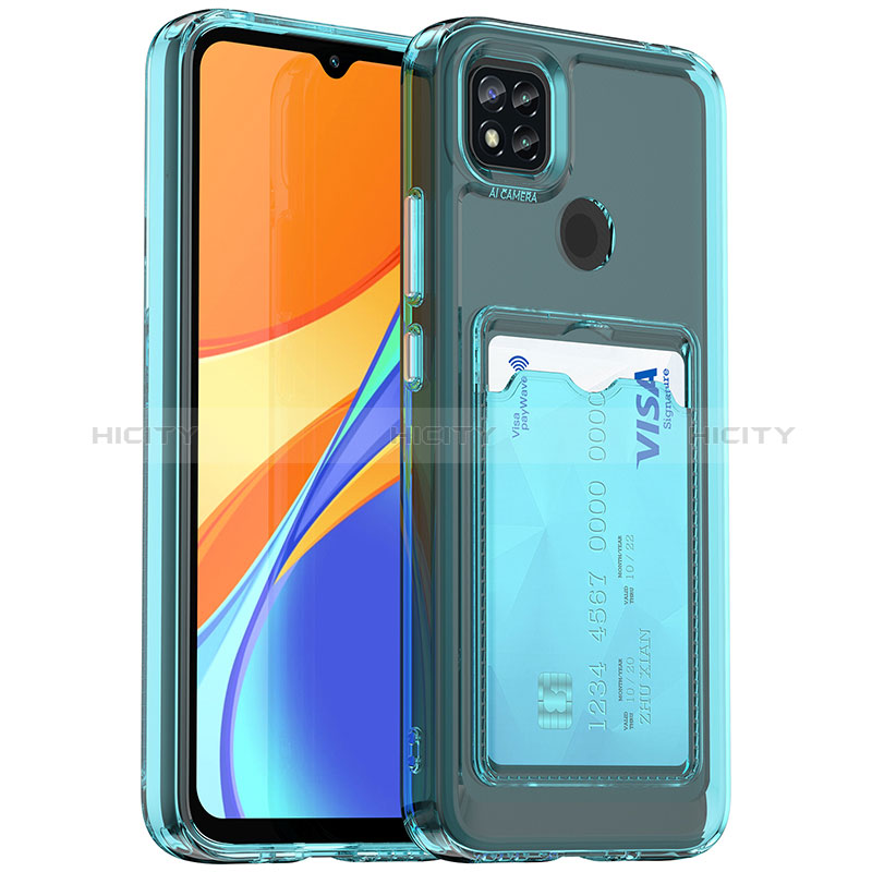 Silikon Schutzhülle Ultra Dünn Flexible Tasche Durchsichtig Transparent HD1 für Xiaomi Redmi 9 Activ groß