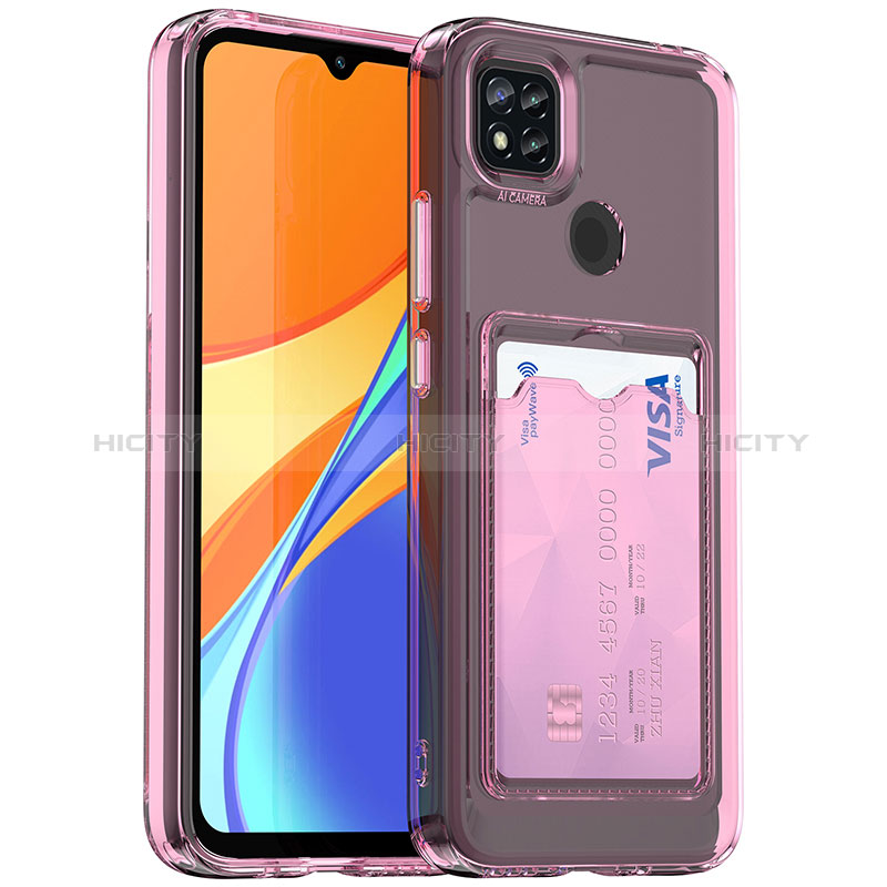 Silikon Schutzhülle Ultra Dünn Flexible Tasche Durchsichtig Transparent HD1 für Xiaomi Redmi 9 Activ groß