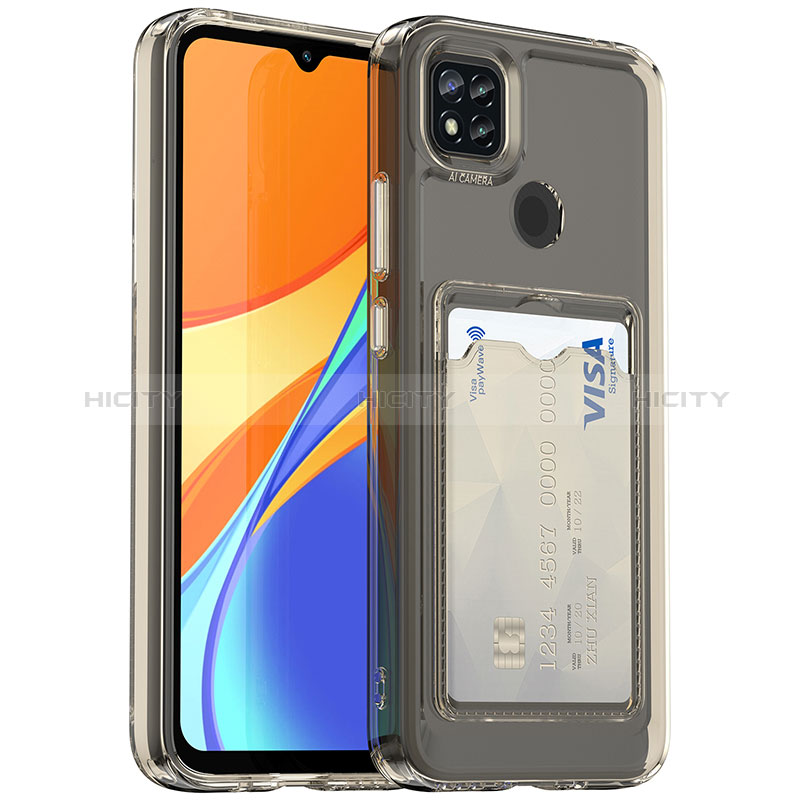 Silikon Schutzhülle Ultra Dünn Flexible Tasche Durchsichtig Transparent HD1 für Xiaomi Redmi 9 India