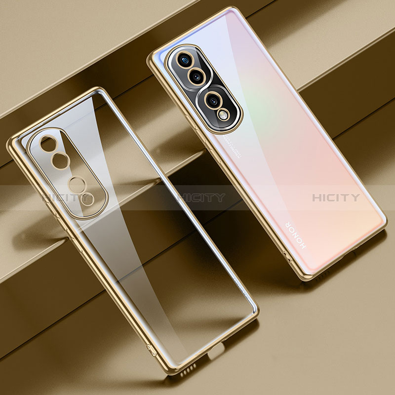 Silikon Schutzhülle Ultra Dünn Flexible Tasche Durchsichtig Transparent LD1 für Huawei Honor 80 Pro Flat 5G