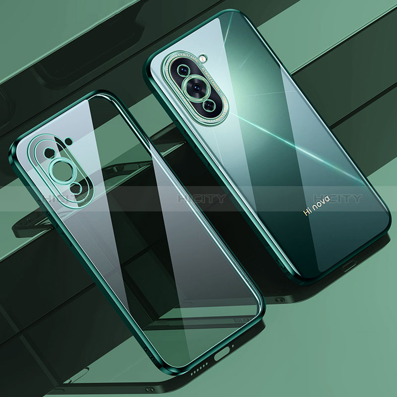 Silikon Schutzhülle Ultra Dünn Flexible Tasche Durchsichtig Transparent LD1 für Huawei Nova 10 Pro