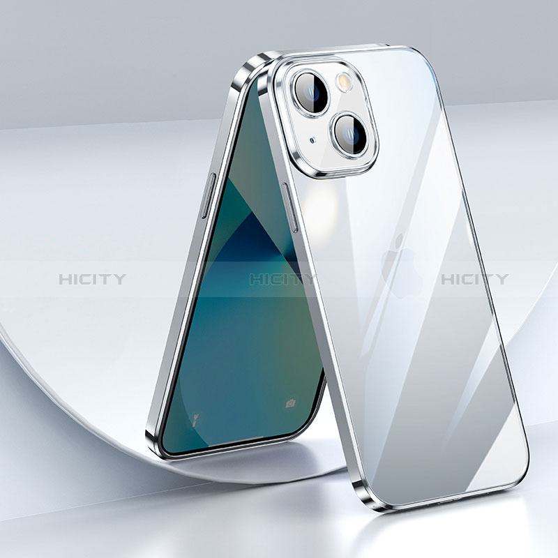 Silikon Schutzhülle Ultra Dünn Flexible Tasche Durchsichtig Transparent LD2 für Apple iPhone 14 Plus
