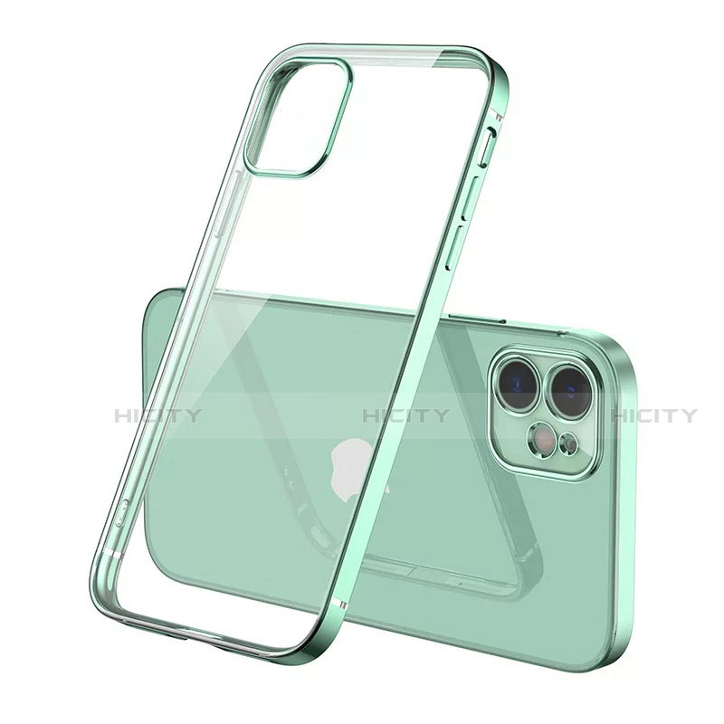 Silikon Schutzhülle Ultra Dünn Flexible Tasche Durchsichtig Transparent N01 für Apple iPhone 12 Mini