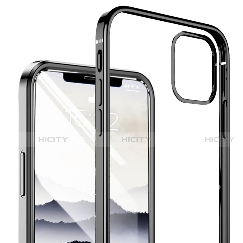 Silikon Schutzhülle Ultra Dünn Flexible Tasche Durchsichtig Transparent N01 für Apple iPhone 12 Mini